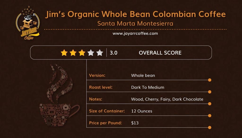 Jims Organic Coffee Review