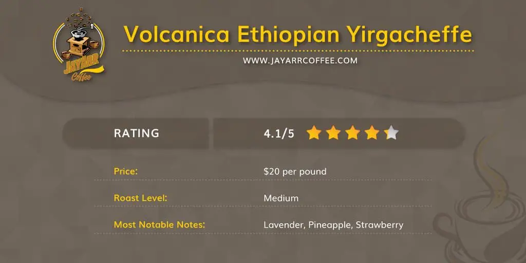 Volcanica Yirgacheffe Review