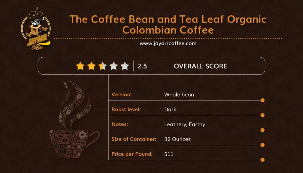 Coffee Bean and Tea Leaf Review
